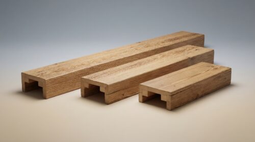 Фальшбалка из амбарной доски (ретро доски)