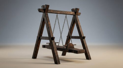 Качели двухместные "Бревно" ЭП-03