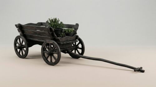 Телега декоративная ТЛ-02