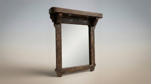 Зеркало брошированное