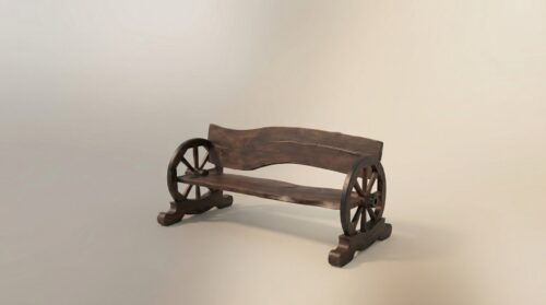 Лавочка "Колесо" ЛК-02